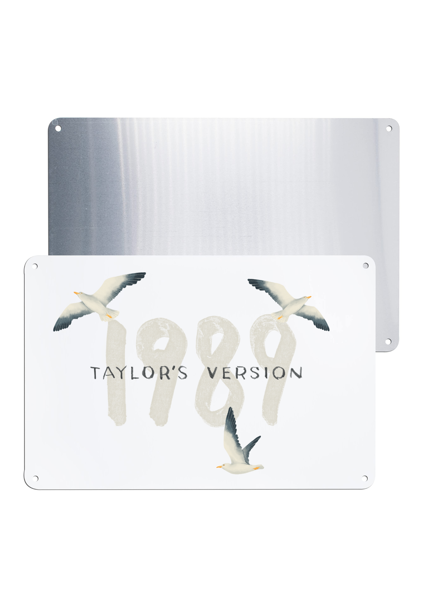 Taylor Swift-Inspired Metal Print – A4 Aluminium