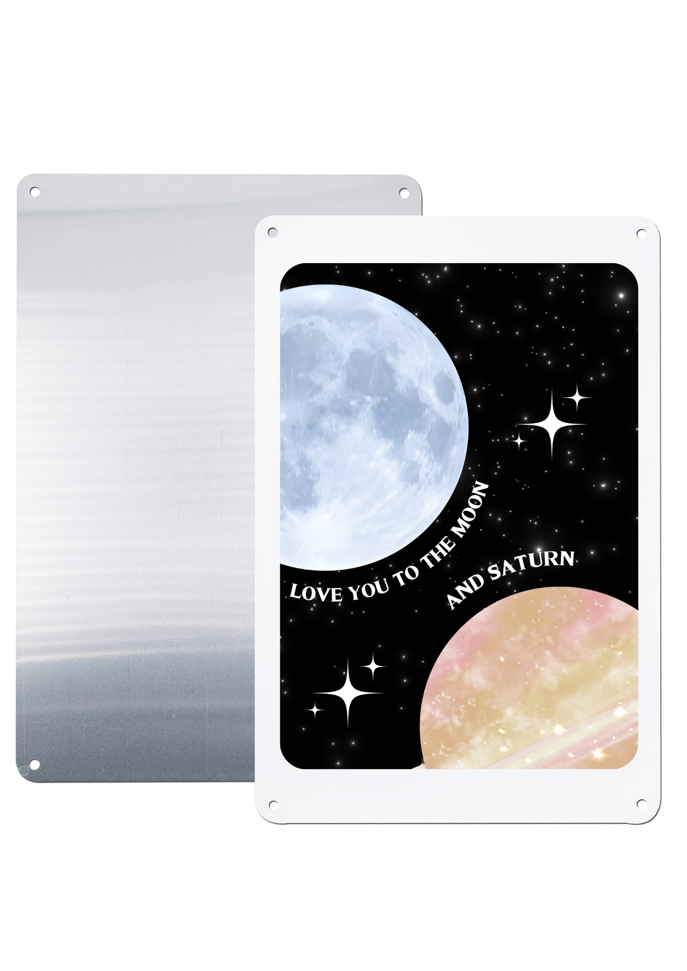 Taylor Swift-Inspired Metal Print – A4 Aluminium