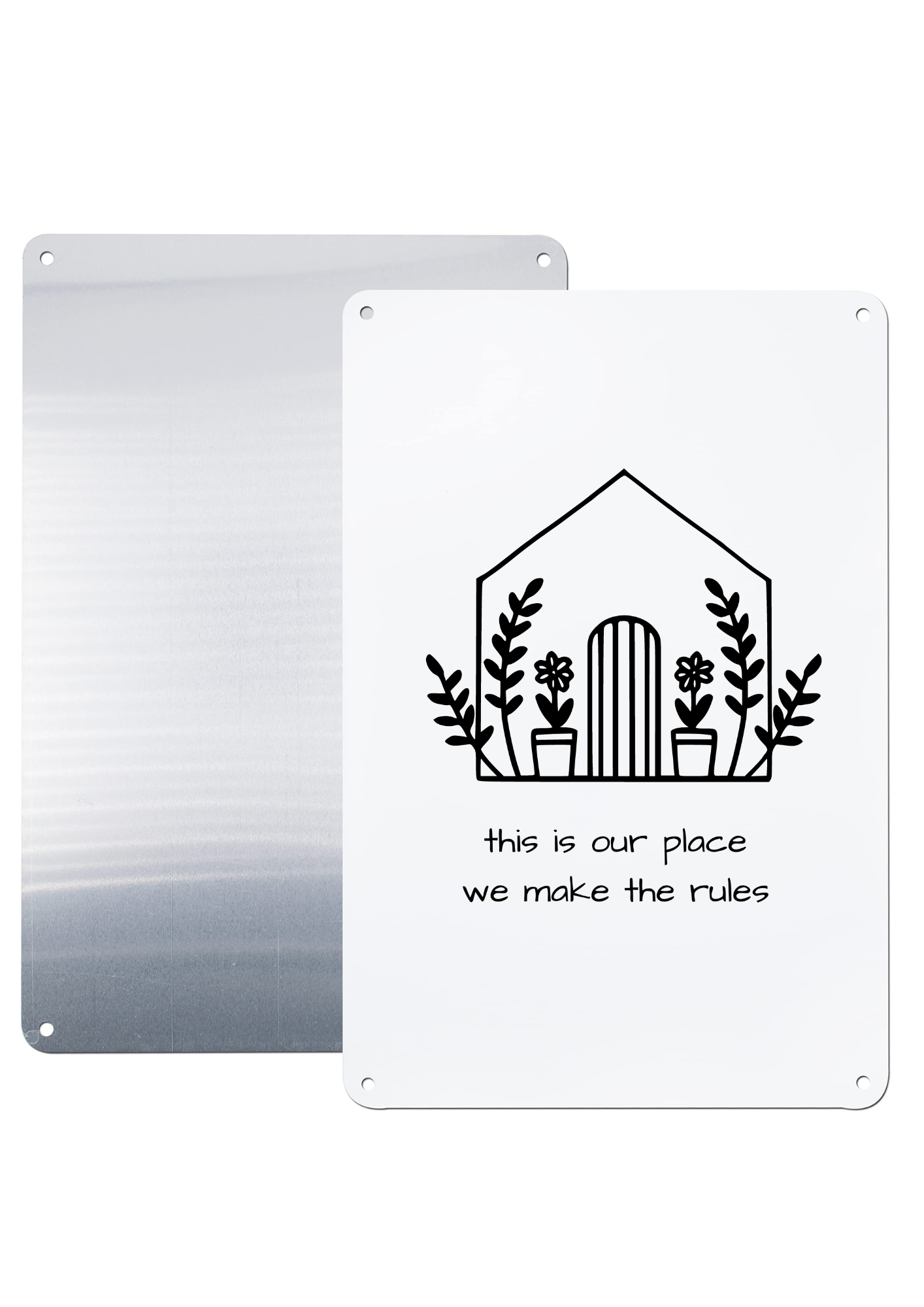 Taylor Swift-Inspired Metal Print – A4 Aluminium