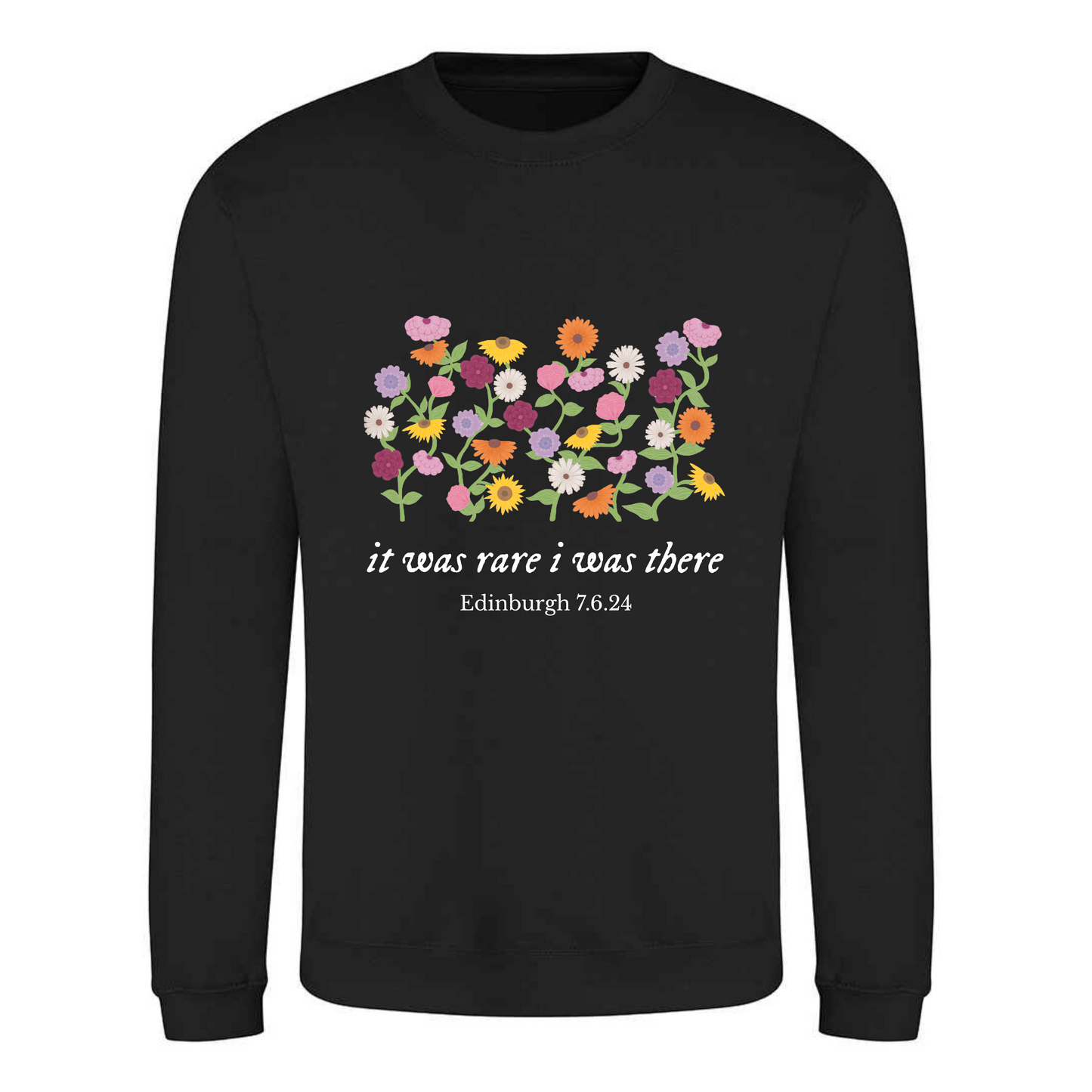 Taylor Swift-Inspired Piano Flower Hoodie / Crew