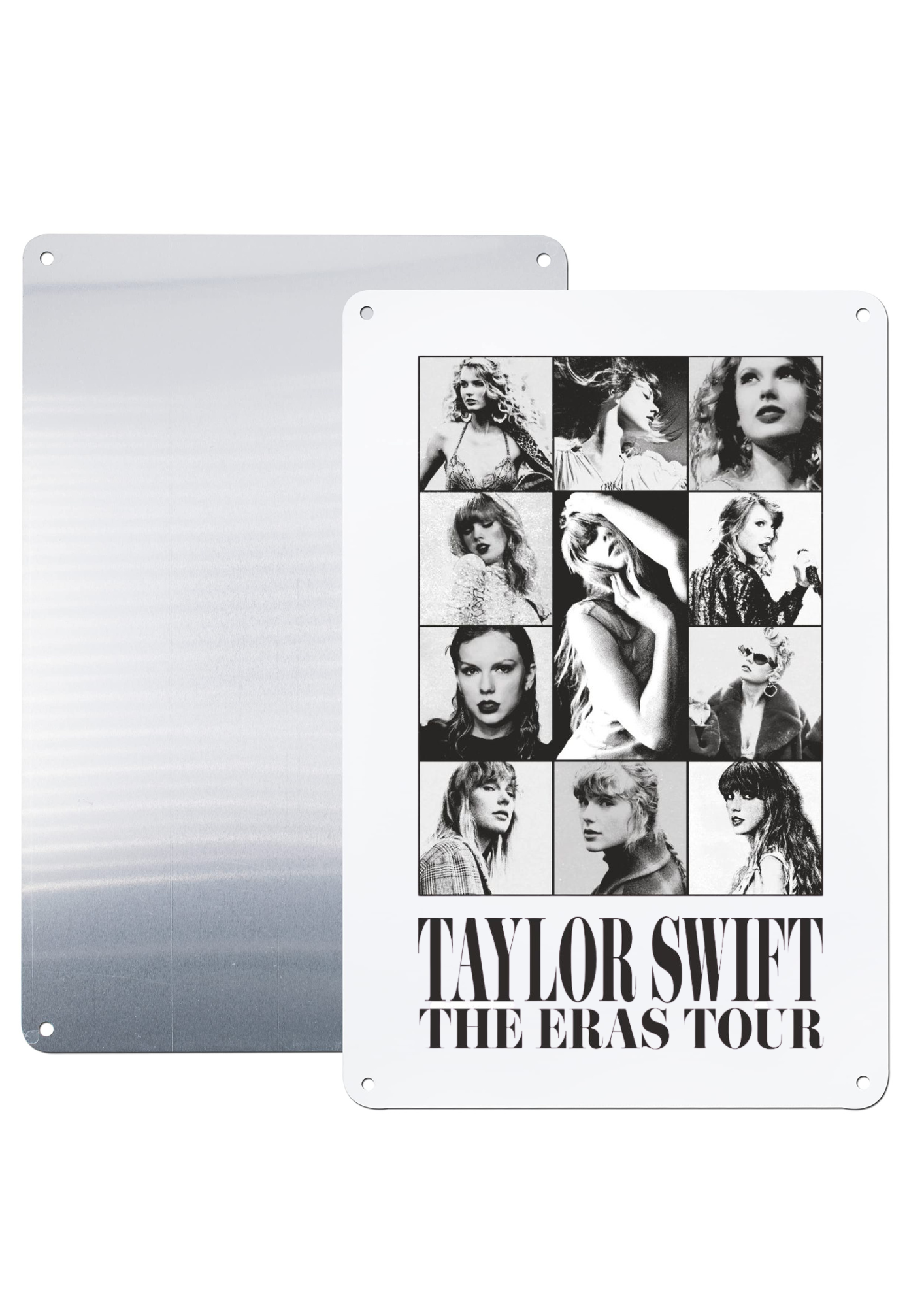 Taylor Swift-Inspired Metal Print – A4 Aluminium