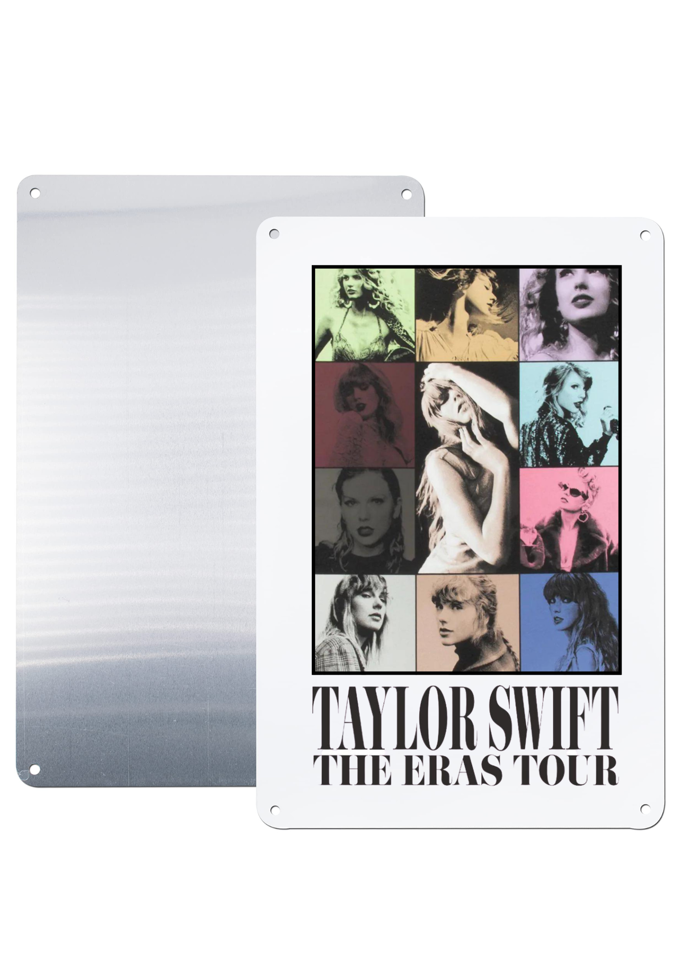 Taylor Swift-Inspired Metal Print – A4 Aluminium