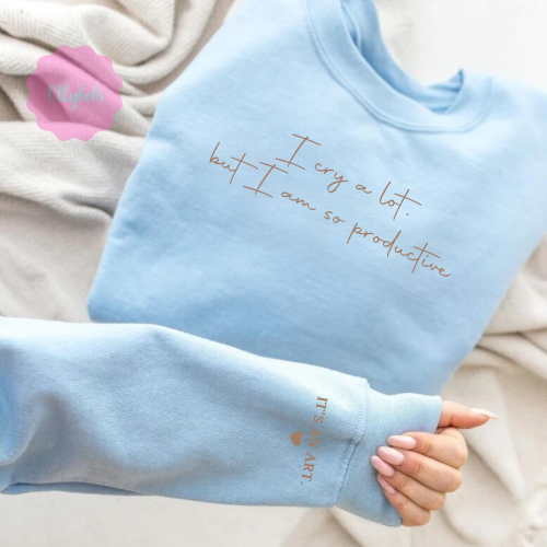 I can do it with a broken heart lyric sweater