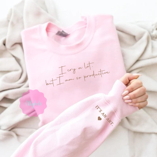 I can do it with a broken heart lyric sweater