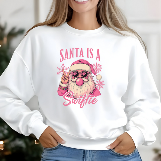 Santa is a swiftie pink version