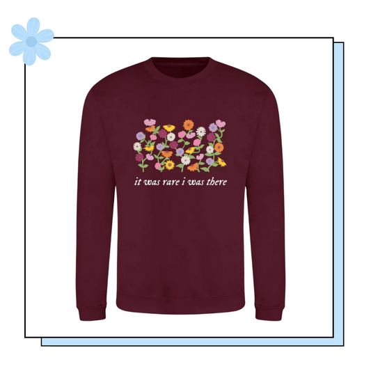 Taylor Swift-Inspired Piano Flower Hoodie / Crew