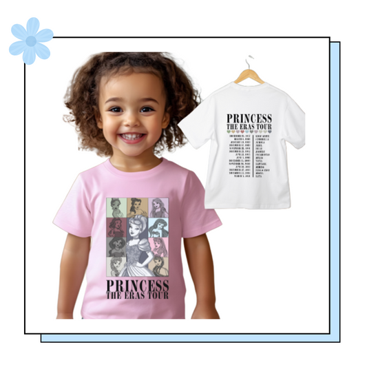Princess Tour T shirt Kids & Adults