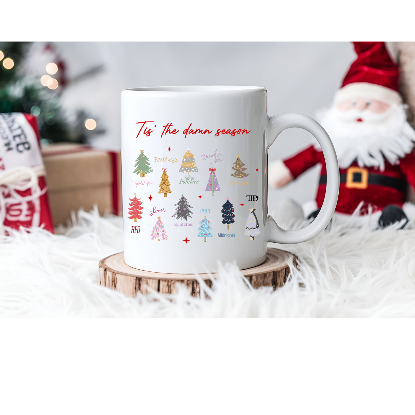 Tis the damn season mug