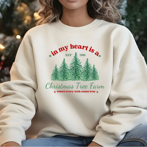 Christmas Tree Farm Jumper Adult