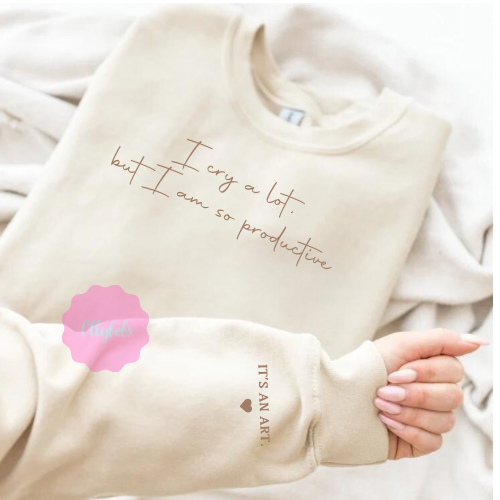 I can do it with a broken heart lyric sweater