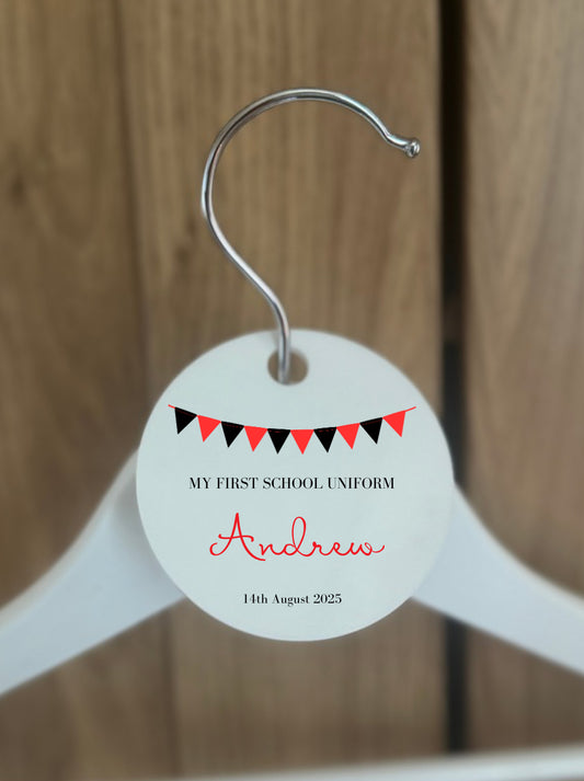 My First Uniform Hanger Tag