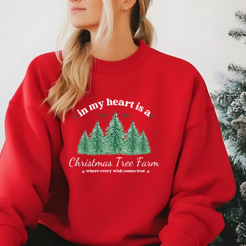 Christmas Tree Farm Jumper Adult